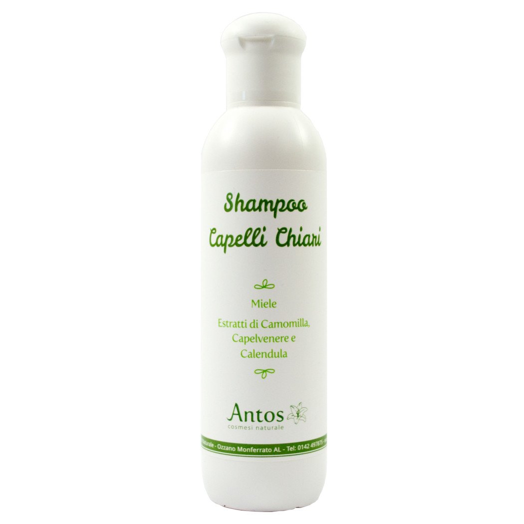 Shampoo per capelli chiari con Camomilla, Capelvenere e Calendula