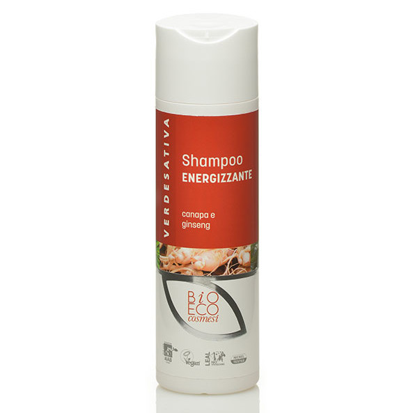 Shampoo energizzante alla Canapa e Ginseng