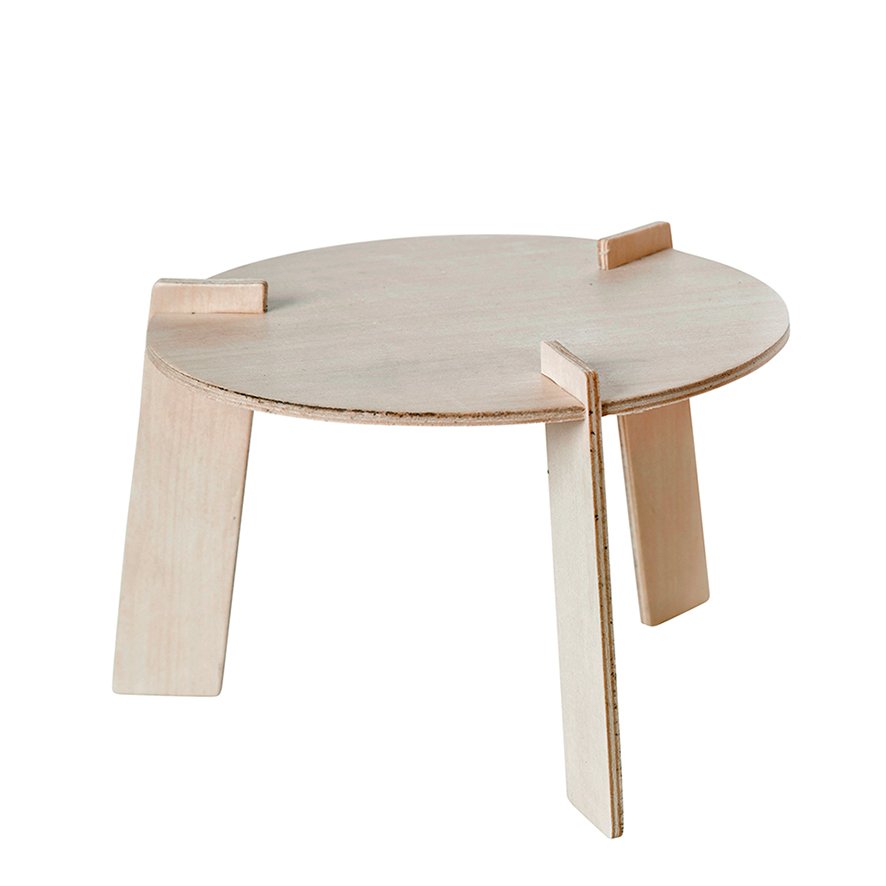 Tavolo in legno per Bambole e Peluche