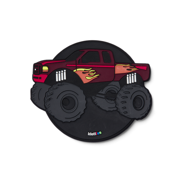 Zaini Ergobag KLETTIE 3D Monstertruck badge per la personalizzazione