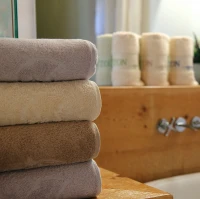 Bath towel in organic cotton 90x140 cm