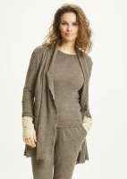 BLUSBAR Long Cardigan for women in pure merino wool