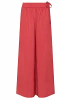 Pantaloni Marie da donna in viscosa sostenibile EcoVero™ - Pink