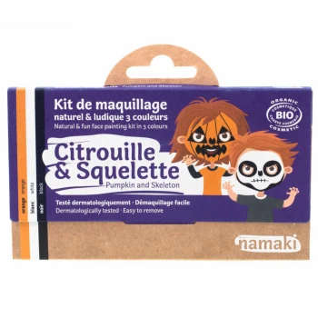 Kit organic make up Pumpkin and Skull_57648