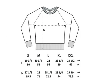 Men's raglan sweatshirt in organic cotton_52431
