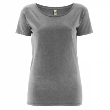 T-shirt donna basica in puro cotone biologico_54816