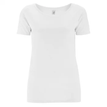 T-shirt donna basica in puro cotone biologico_60747