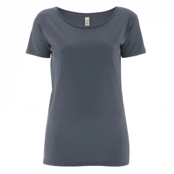 T-shirt donna basica in puro cotone biologico_60752