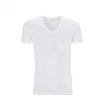 T-shirt V-neck man in organic cotton_46534