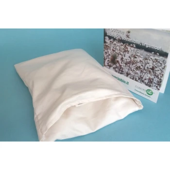 Organic cotton cradle pillow 30x20cm_49434
