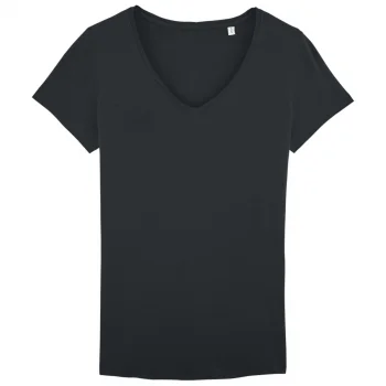 Women's Evoker V-neck T-shirt in organic cotton_52575