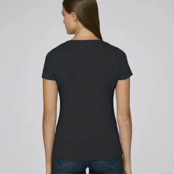 Women's Evoker V-neck T-shirt in organic cotton_52577