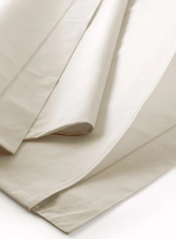 Pillowcases in Organic Raw Natural cotton 55x85cm_53066