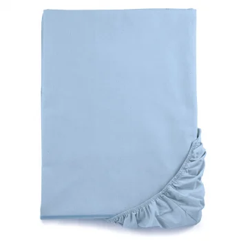 Single bed corner sheet Coloured in Organic cotton_53084