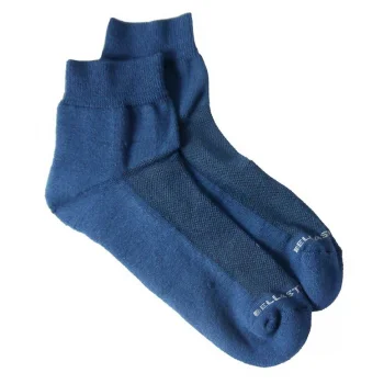 Bamboo ankle sponge socks blue_53912
