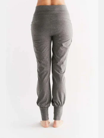 Pantalone Yoga con tasche in cotone biologico_109149