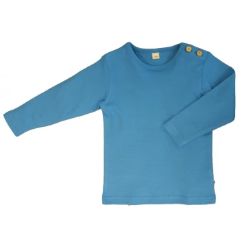 100% organic cotton long-sleeved jersey Light Blue_54080