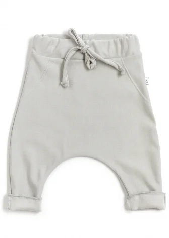 Baby trousers Grey in bamboo_100237