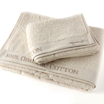 Asciugamani set mani e ospite in cotone biologico
