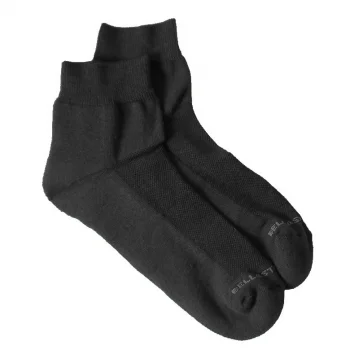 Bamboo ankle sponge socks black_56394
