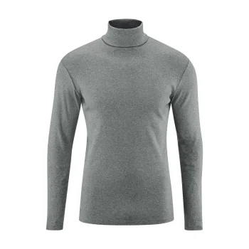 Man turtleneck shirt in organic cotton_57552