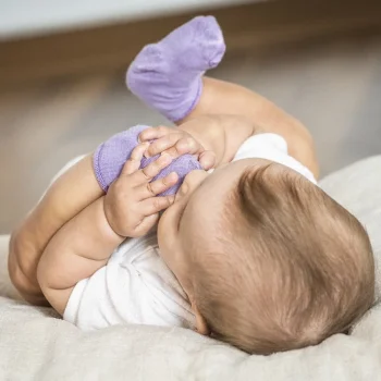 Baby Girl Socks in Eucalyptus Fiber pack of 3_59420