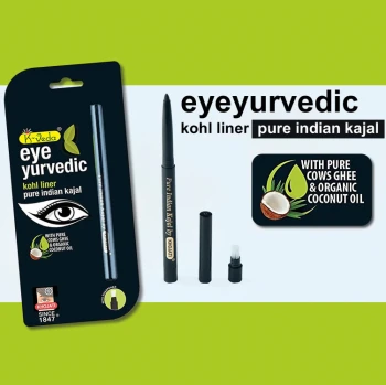 Eyeyurvedic kohl liner black glitter_59373