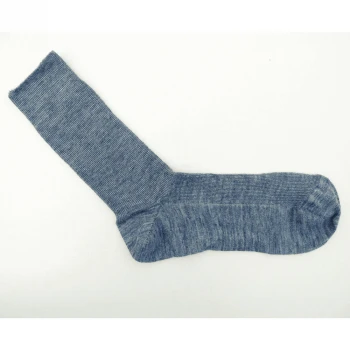 Thin short socks in wool and organic cotton_43223