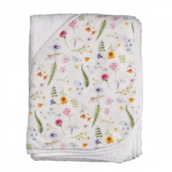 Bamboo Summer Meadow terry towel with hood_62026