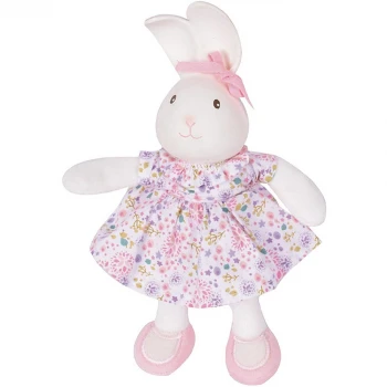Plush Havah the Pink Bunny in organic cotton and natural rubber_63663