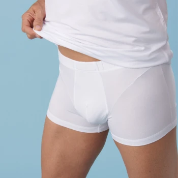 Boxer shorts in natural fabric_63860