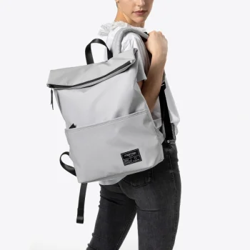 Backpack Leonardo in recycled nylon with waterproof coating_64436