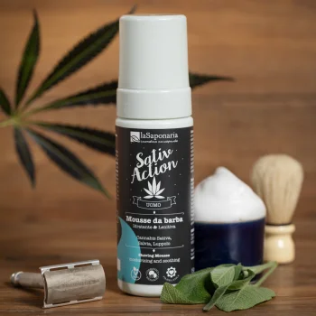 Shaving mousse with Cannabis Sativa_66155