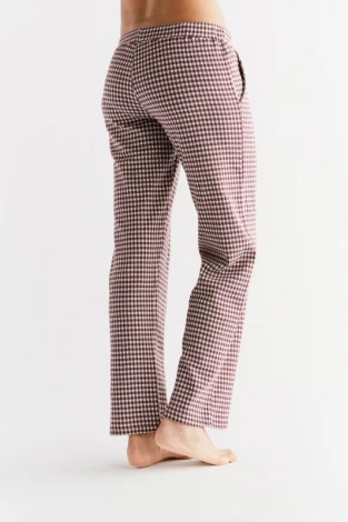 Women pajama trousers in organic cotton_92724