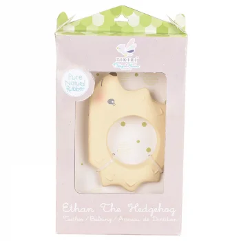 Teether Ethan the Hedgehog in natural rubber_67409