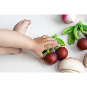 FRUITS & VEGGIES CHERRY teether in natural rubber_68290