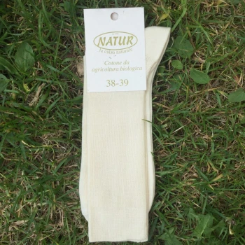 Short socks in natural organic cotton_43152