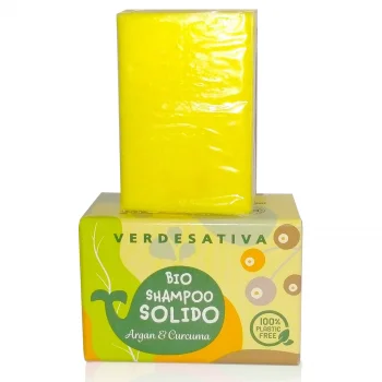 SOLID Argan and Turmeric Shampoo with Organic Vegan Hemp_70402
