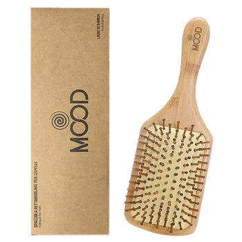 Rectangular wooden hairbrush_71725