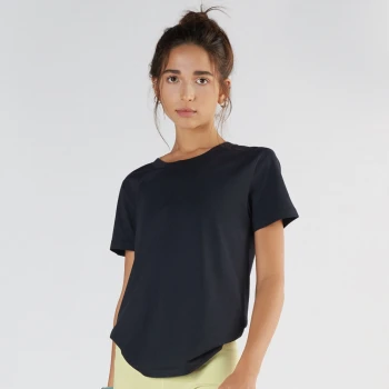 Sport Loose Fit T-shirt in Organic Cotton and Micromodal_73087