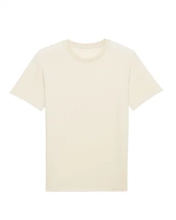 T-shirt unisex RAW in organic cotton unbleached_77371