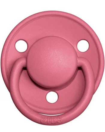 Pacifiers BIBS Color 2 pcs Coral and Ruby red - De luxe_79324