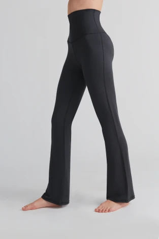 Flare Comfort women's pants for yoga and sports in micromodal_79991