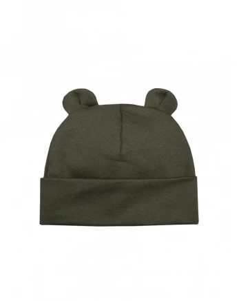 TEDDY hat with ears for children in organic cotton_80638