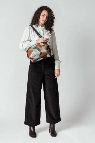 HILIA women's trousers in organic cotton velvet_82510