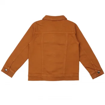 Denim Ocher Jacket for kids in Organic Cotton_84569