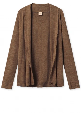 BLUSBAR Short cardigan for women in pure merino wool_85357