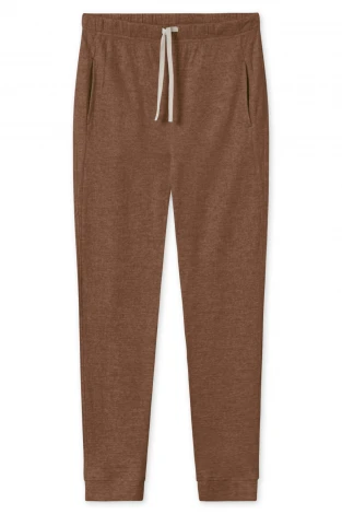 OWN Trousers for women in pure wool outside and cotton on the skin_85390