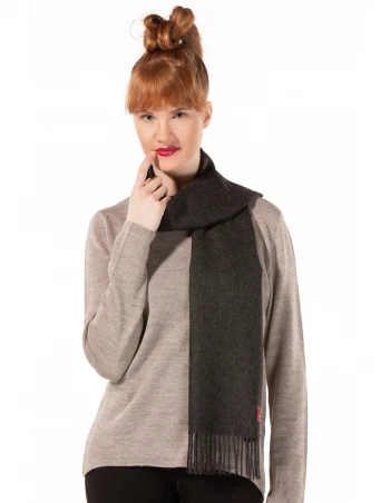 UNI scarf in pure Alpaca wool fabric 32x180cm_86187