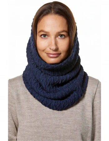 BIESEN women's ring scarf in pure Alpaca wool 32x180cm_86208